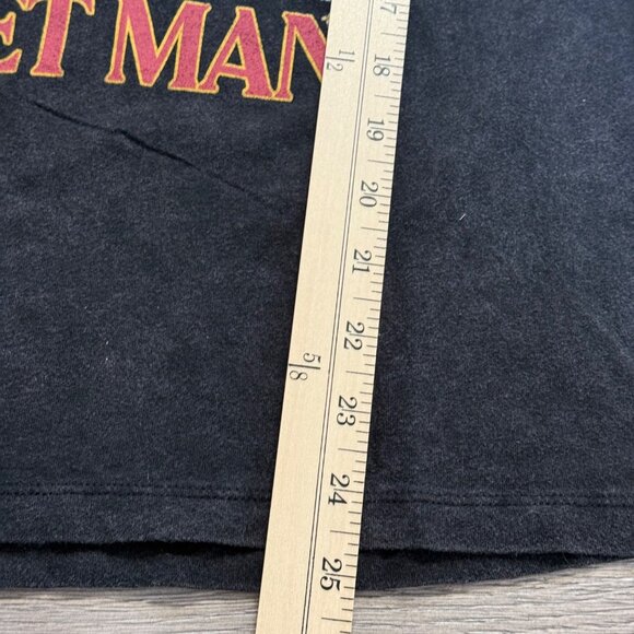 Elton John Rocket Man TShirt Vintage Style Black Graphic Tee Size S Flashback - Picture 8 of 10